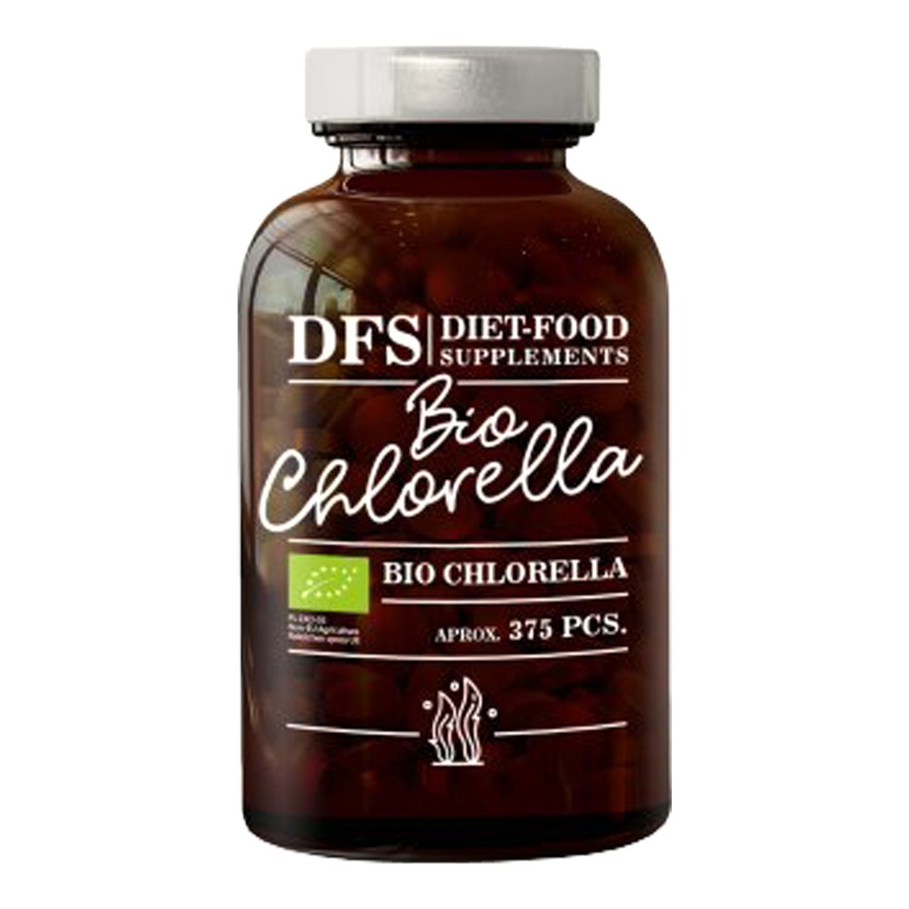 Diet-Food Chlorella w Tabletkach 375 szt. - EKO MIPCHLORETABL