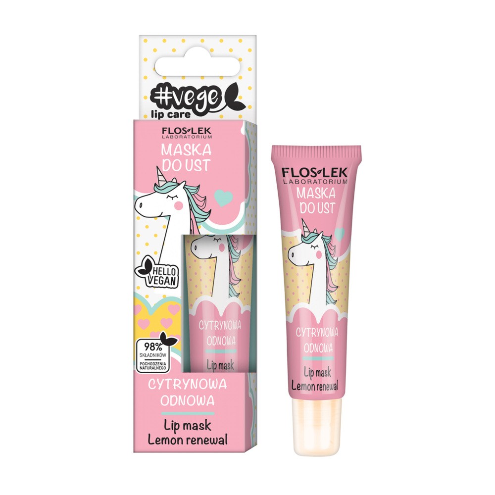 Flos-Lek Maska Do Ust Cytrynowa Odnowa Lip Mask
