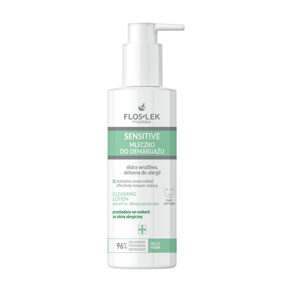 FLOS-LEK Sensitive Mleczko do demakijażu, 175ml
