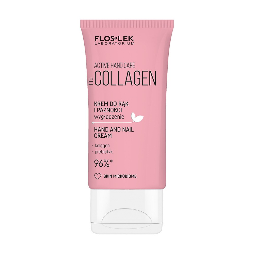 Floslek Laboratorium fitoCollagen, krem do rąk i paznokci, 50 ml