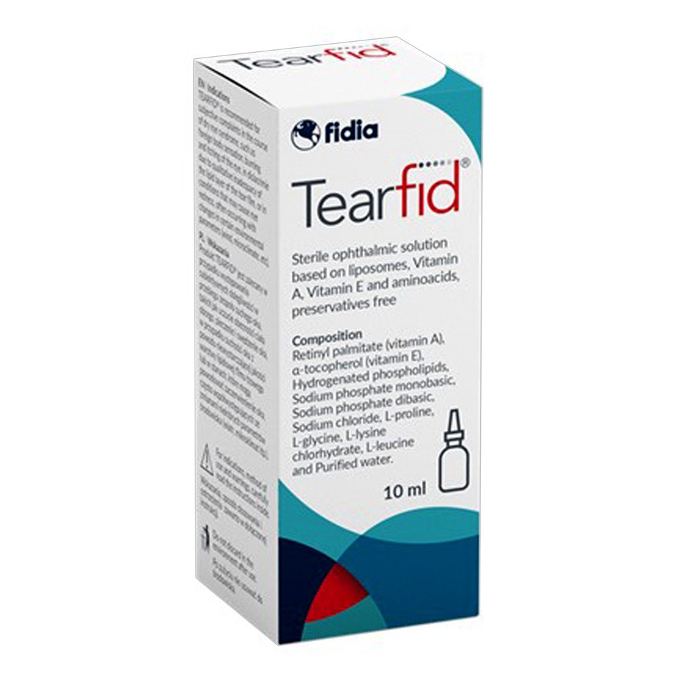 Tearfid Krople do oczu, roztwór, 10 ml