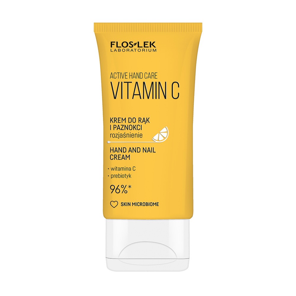Floslek Laboratorium Vitamin C, krem do rąk i paznokci, 50 ml