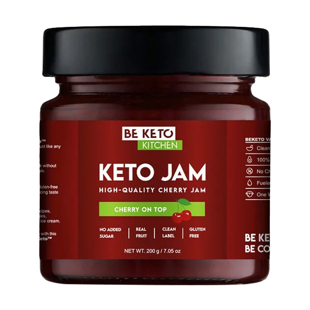 BeKeto Keto Dżem Doskonale wiśniowy 200g