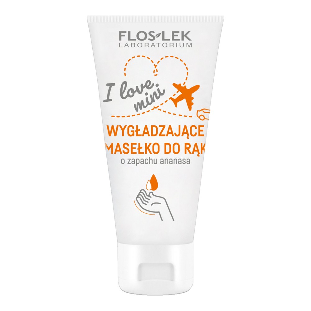 FLOSLEK Wygładzające masełko do rąk o zapachu ananasa, 30 ml