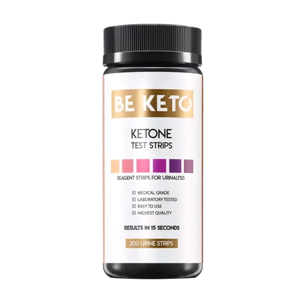 BeKeto Testy Paskowe Ketony, 200 szt.