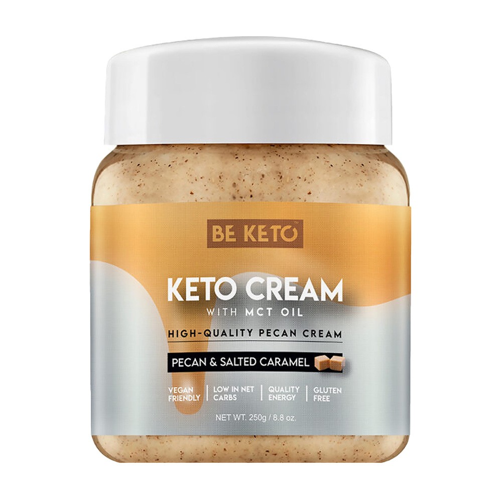 BeKeto Krem Pekan & Solony Karmel 250g Mct Be Keto