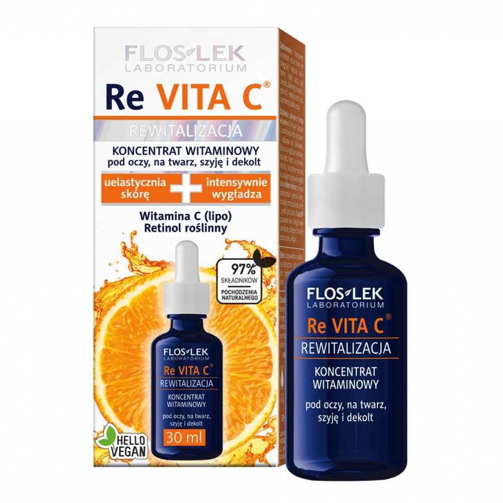 Flos-Lek FLOS*REVITA C Koncentrat p/oczy 30ml 147731