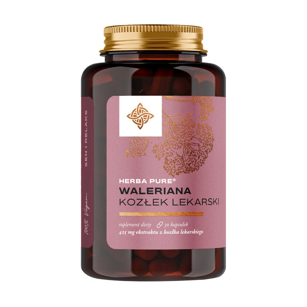 Herbamedicus Waleriana Kozłek Lekarski Suplement diety 30 kaps.
