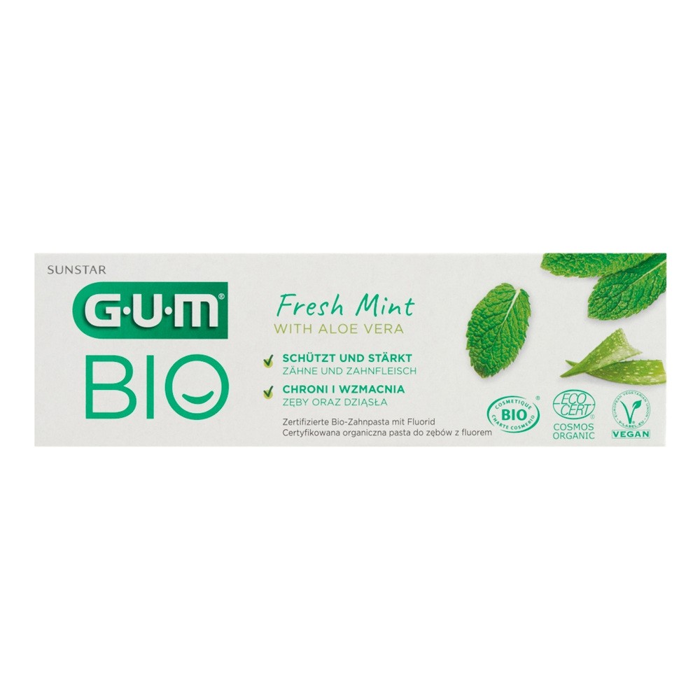 SUNSTAR Pasta do Zębów Fresh Mint Bio 75ml - GUM 7630019904087