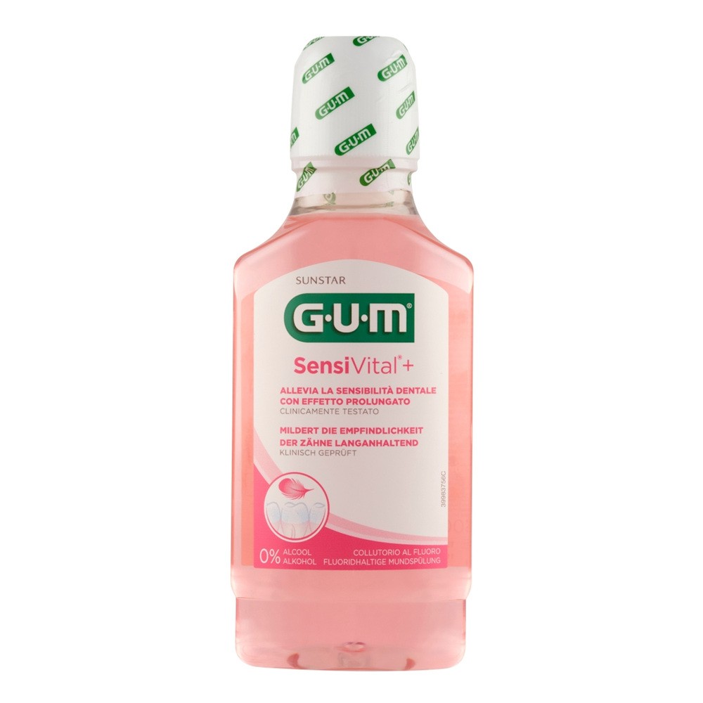 GUM Sunstar Butler GUM SensiVital Płyn do płukania jamy ustnej na nadwrażliwość 300ml 6081