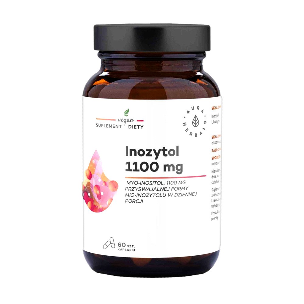 Inozytol 1100 mg, Myo-Inositol, kapsułki 60 szt.