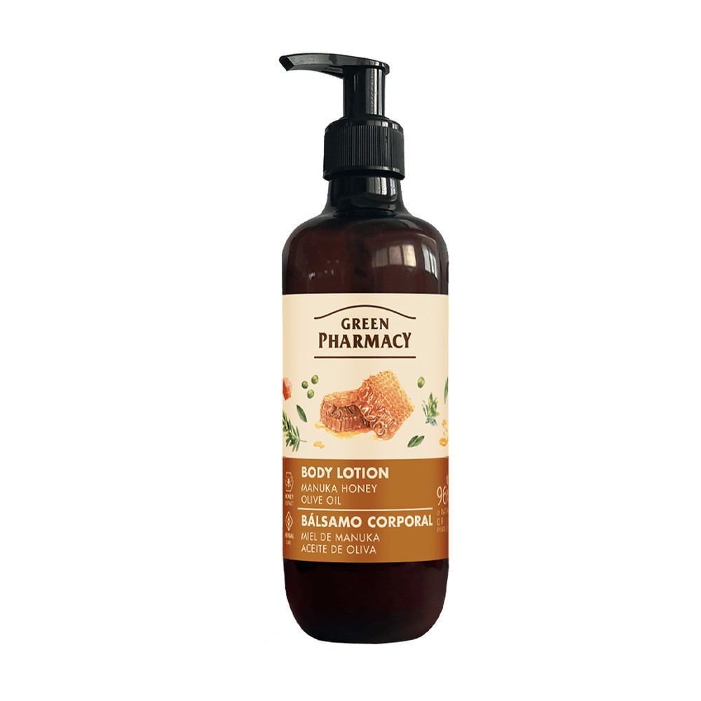 GREEN PHARMACY Multi Balsam do ciała Miód manuka i Oliwa z oliwek 400 ml