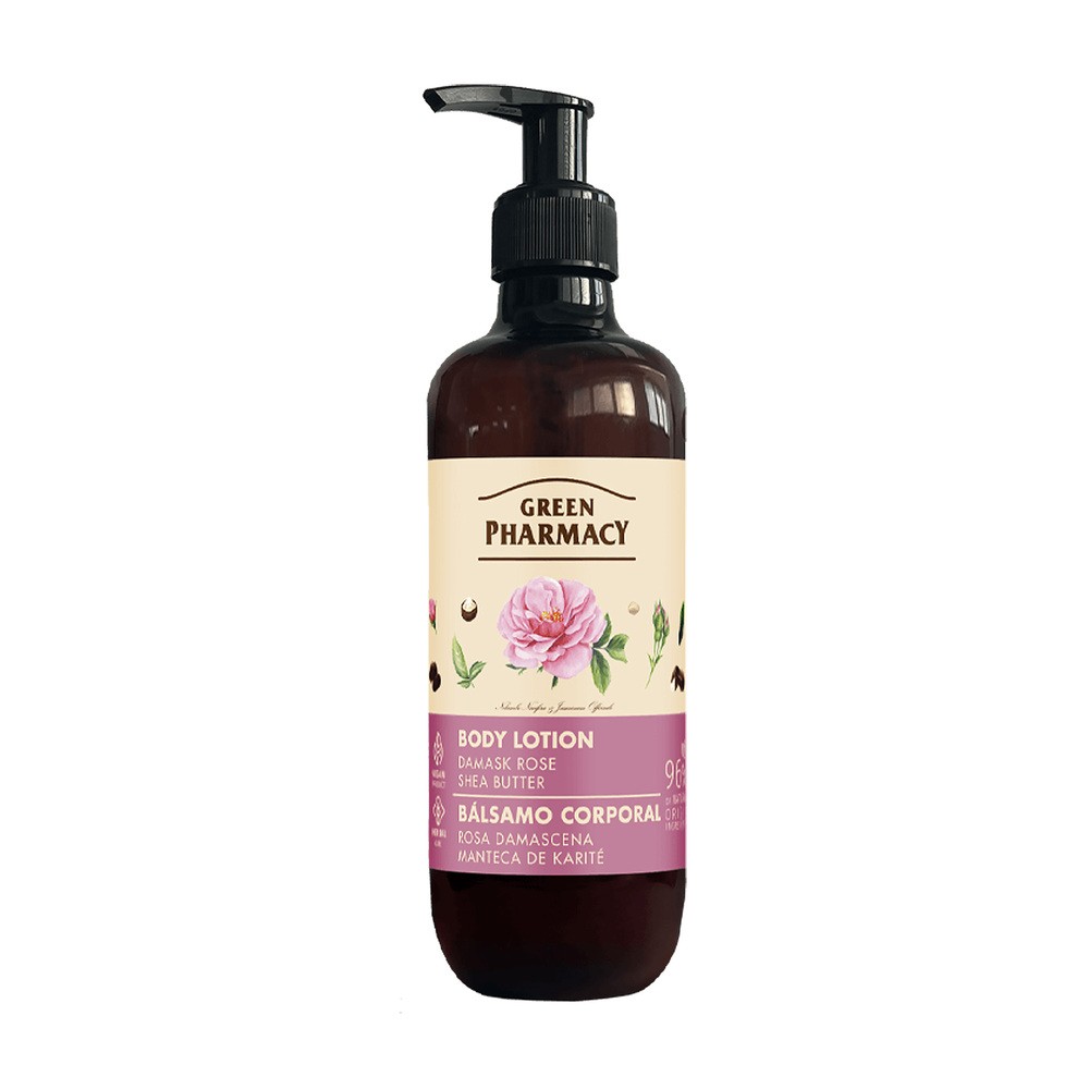 GREEN PHARMACY Multi Balsam do ciała Róża damasceńska i Masło shea 400 ml