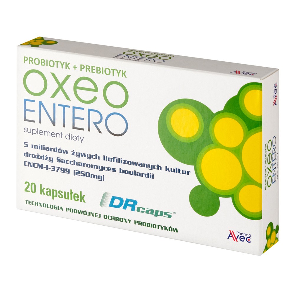 Oxeo ENTERO 20 kapsułek
