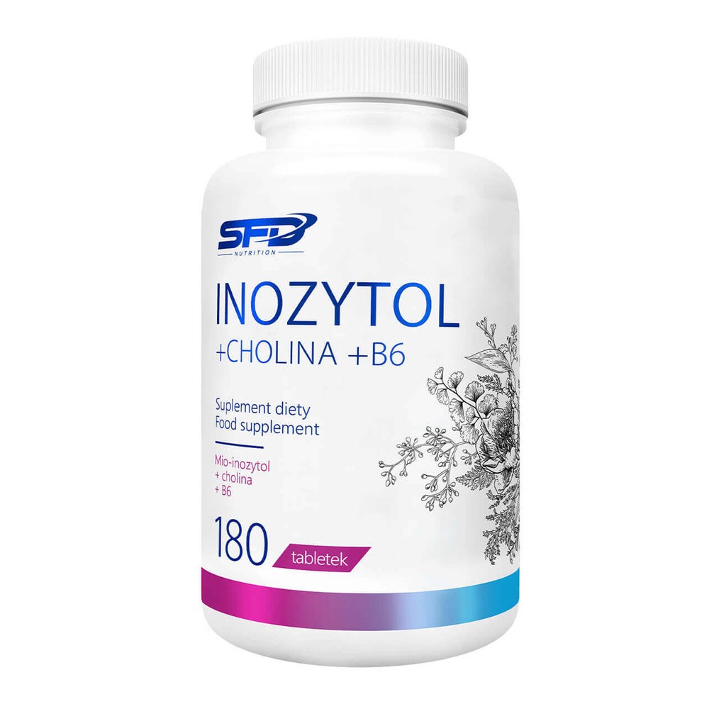 SFD Inozytol + Cholina + B6, 180 tabl.