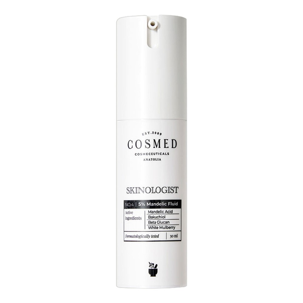 Cosmed Skinologist, serum z kwasem migdałowym 5% i bakuchiolem, 30 ml