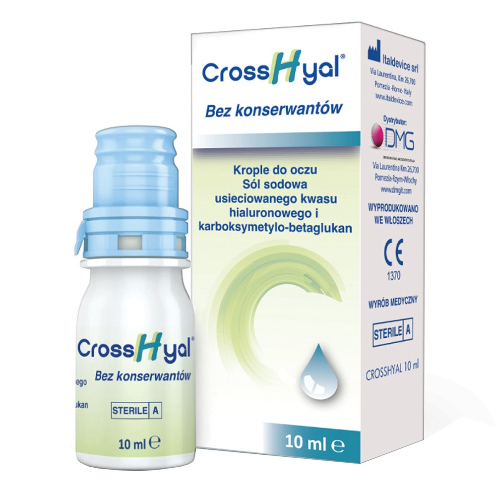 Crosshyal, krople do oczu, 10 ml