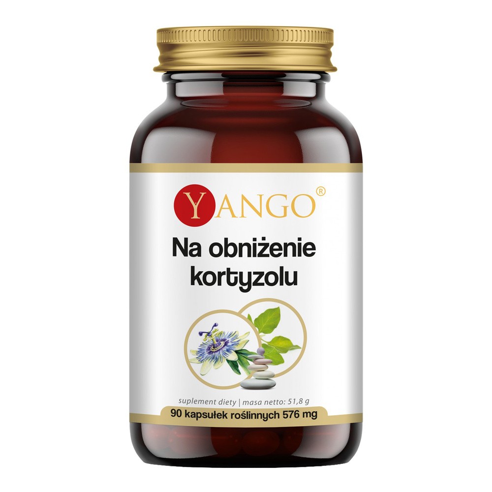 Yango Na obniżenie kortyzolu suplement diety 90 kaps.