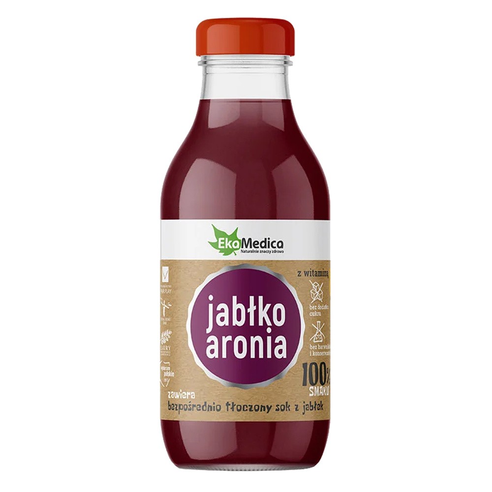EkaMedica JaRo-Pol Sok jabłko aronia 300 ml 3716381