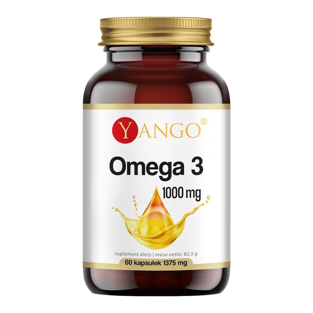 Yango, Omega 3 1000 mg, Suplement diety, 60 kaps.