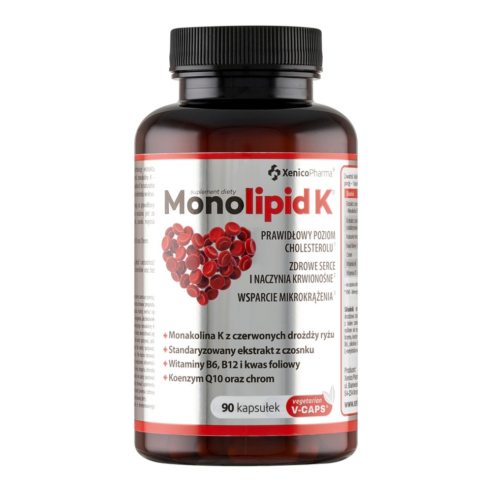 Monolipid K, Suplement diety, 90 kaps.