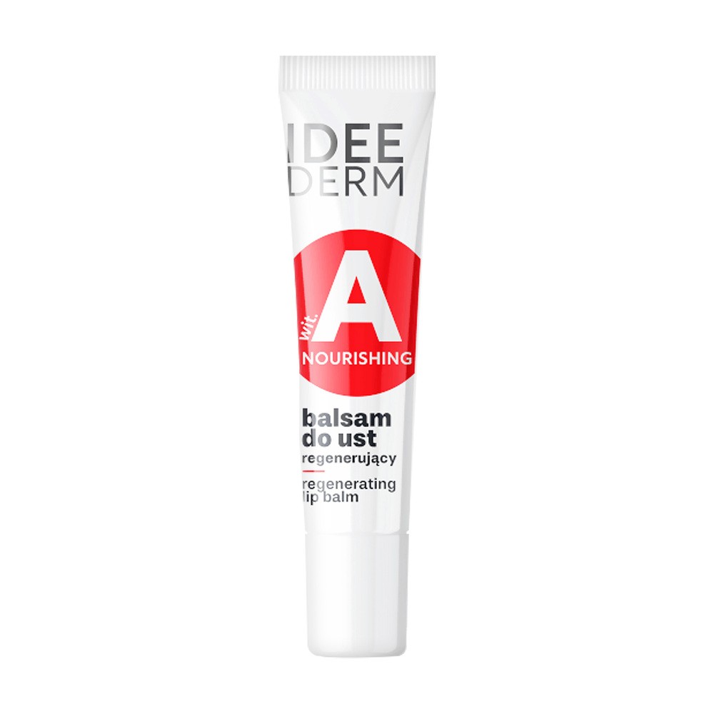Idee Derm, balsam do ust z witaminą A, regenerujący, 12 ml