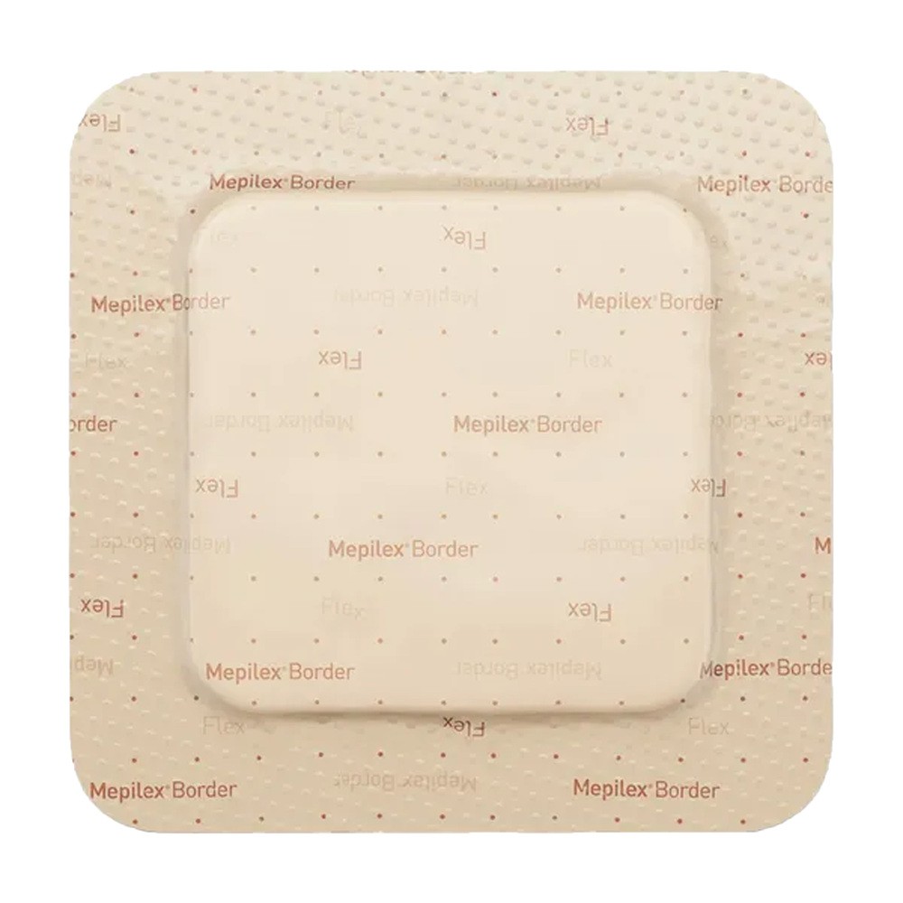 Mepilex Border Flex, opatrunek, 15 cm x 15 cm, 1 szt. (z opakowania wielosztukowego)