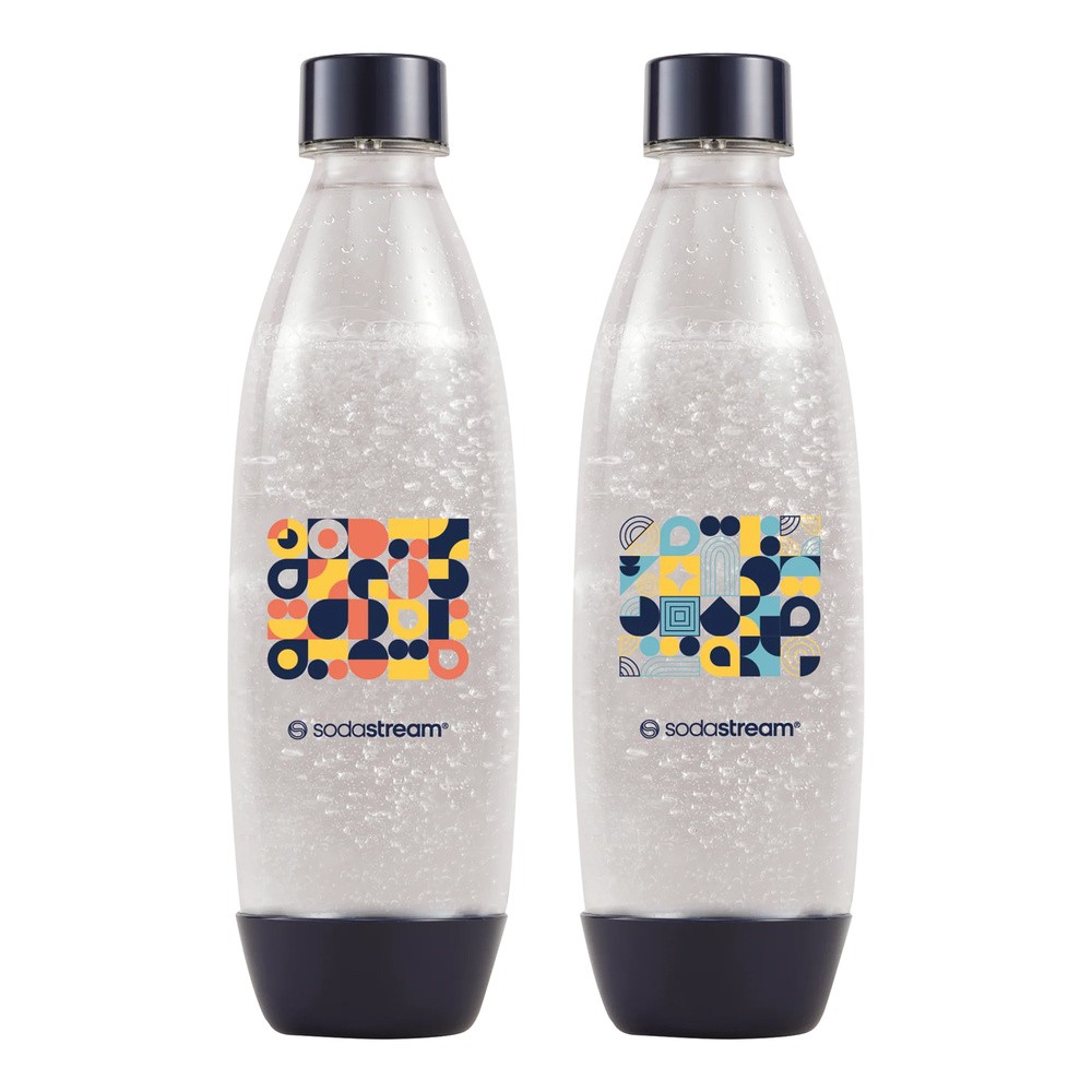 Zestaw butelek SodaStream Fuse Bubble Mosaic 2 x 1L  !