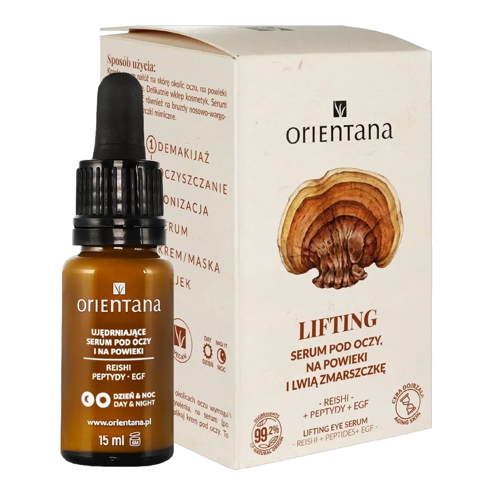 ORIENTANA UJĘDRNIAJĄCE SERUM POD OCZY I NA POWIEKI 15ML