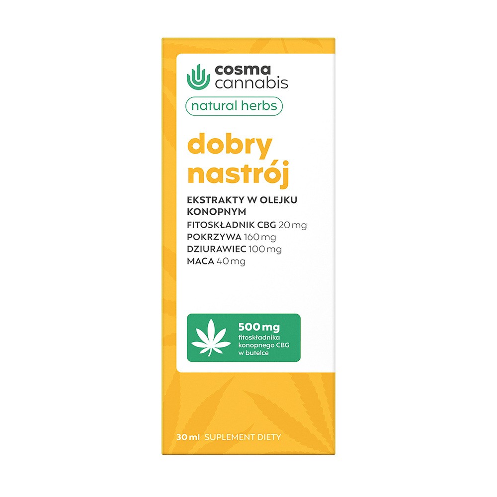 Cosma Cannabis Dobry Nastrój Olejek 30 ml
