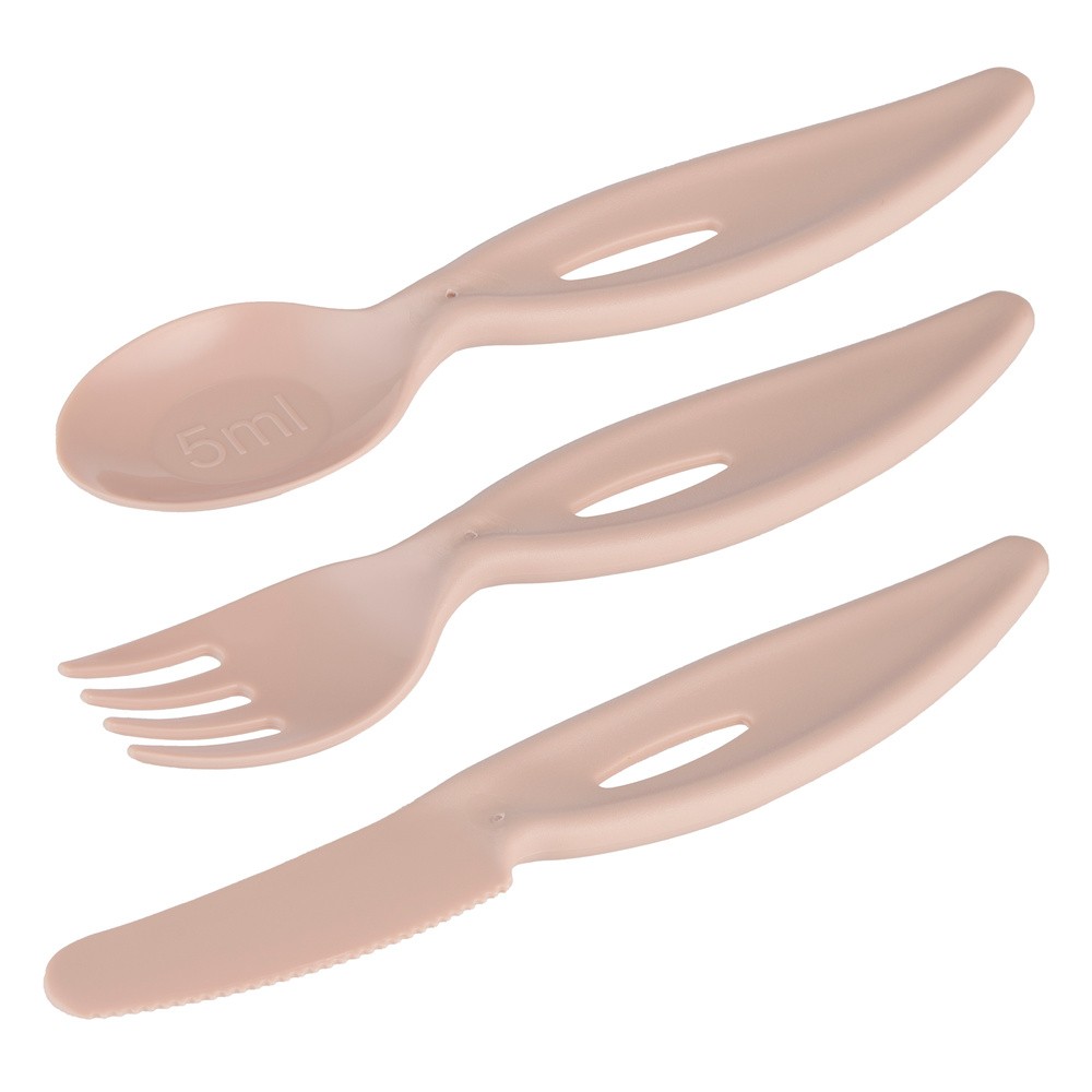 Plastikowe sztućce dla dzieci Pastelowe, Canpol Babies