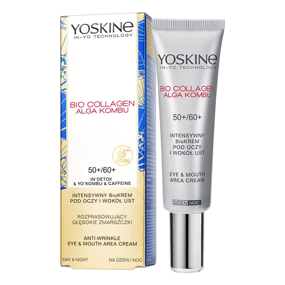 Yoskine BIO COLLAGEN 50+/60+ BIO-KREM POD OCZY I WOKÓŁ UST 15ML