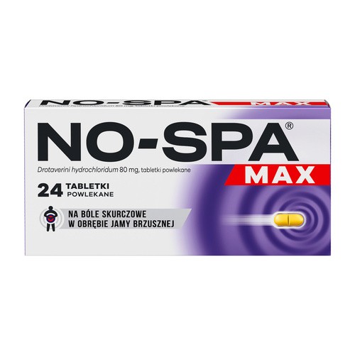NO-SPA MAX 80 mg, 24 tabletki