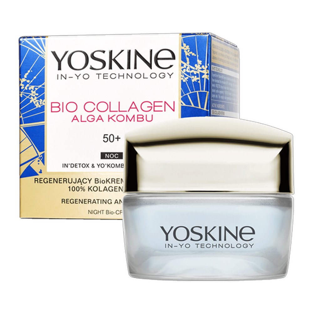 Yoskine Bio Colagen krem na zmarszczki 50+ na noc