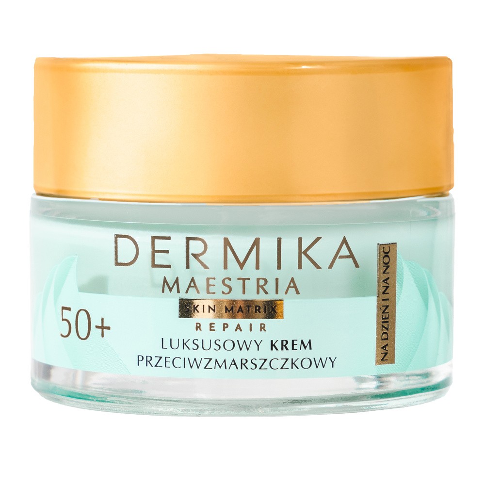 Dermika Maestria luksusowy krem przeciwzmarszczkowy 50+ na dzień i na noc 50 ml
