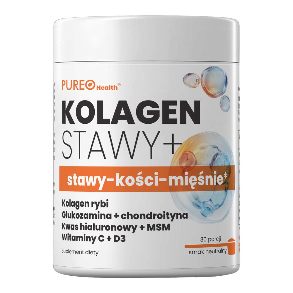 Pureo Health Kolagen Stawy+, smak neutralny, 108 g