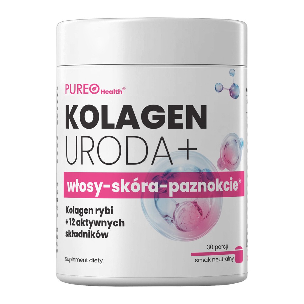 Pureo Health Kolagen Uroda+, smak neutralny, 114 g