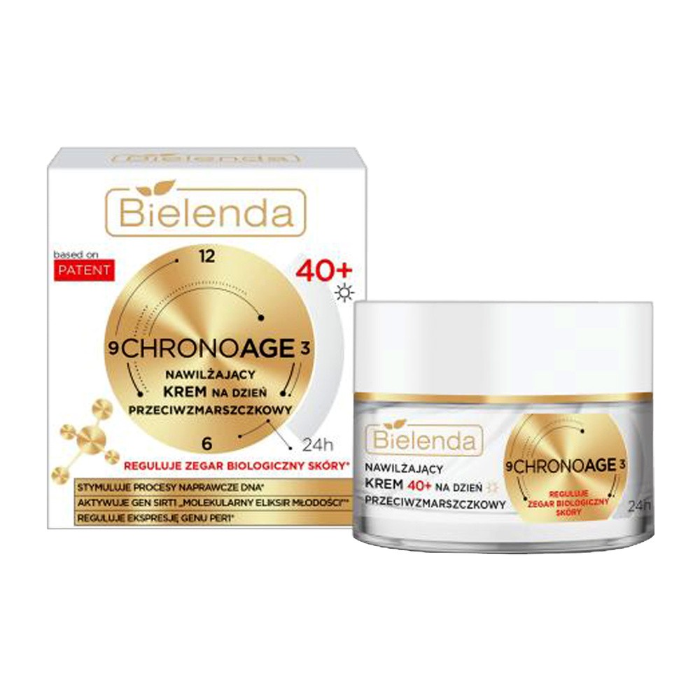Bielenda Chrono Age 24H Nawilżający krem przeciwzmarszczkowy 40+ na dzień 50ml