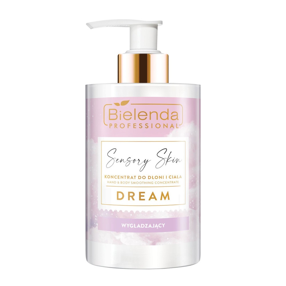 Bielenda Professional Is Sensory Skin, wygładzający krem do dłoni i ciała, dream, 300ml