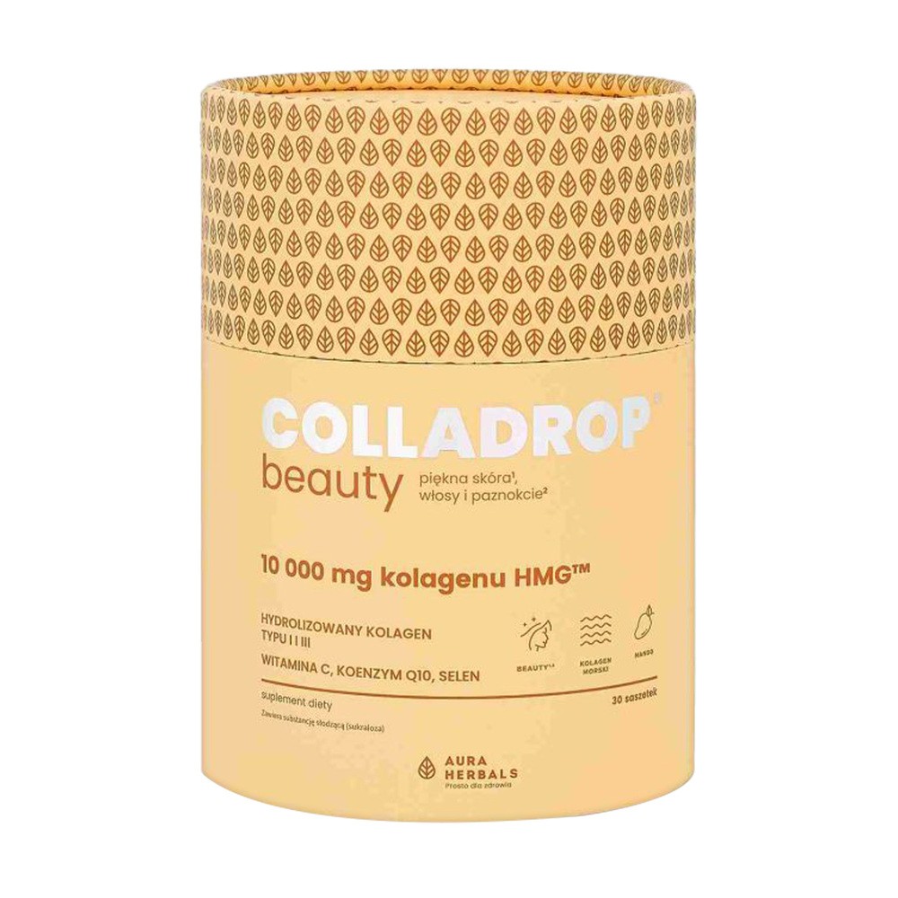 Colladrop Beauty Kolagen HMG 10000 mg Mango 30 Saszetek