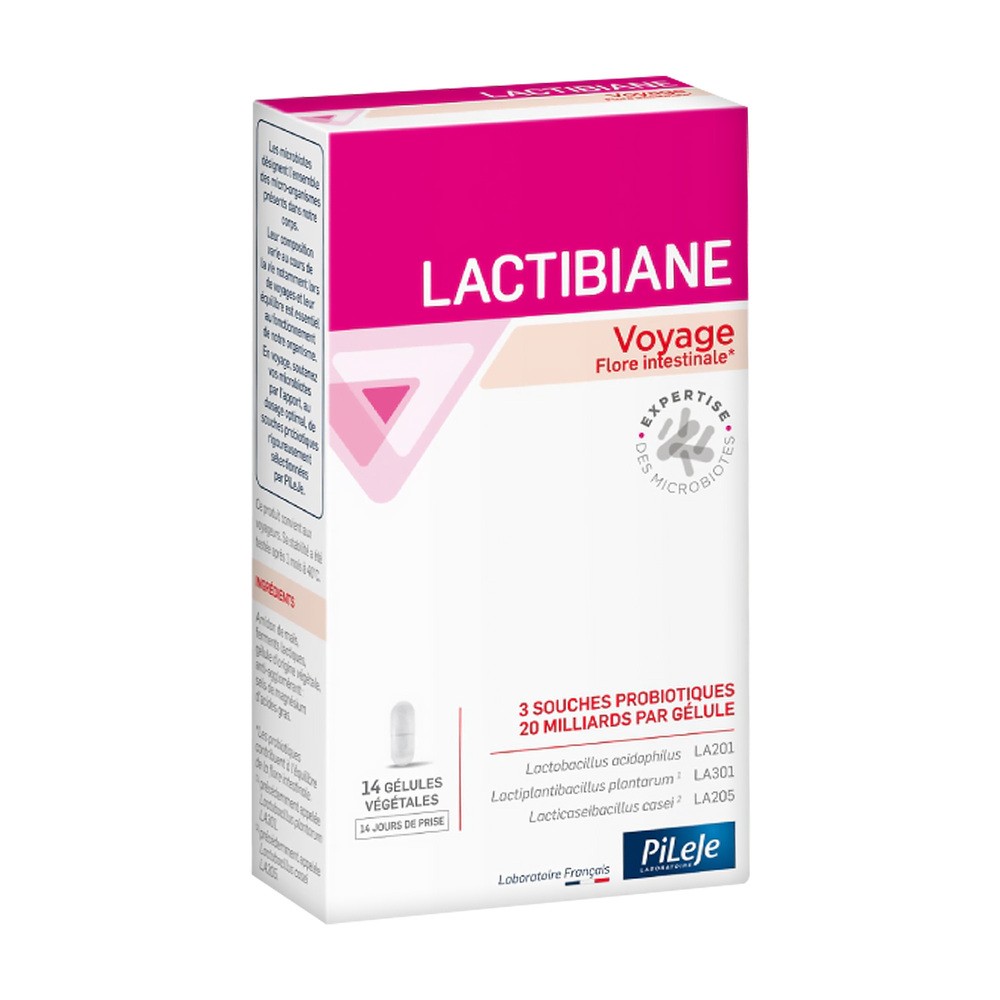 PILEJE LACTIBIANE PODRÓŻ 14 kaps.
