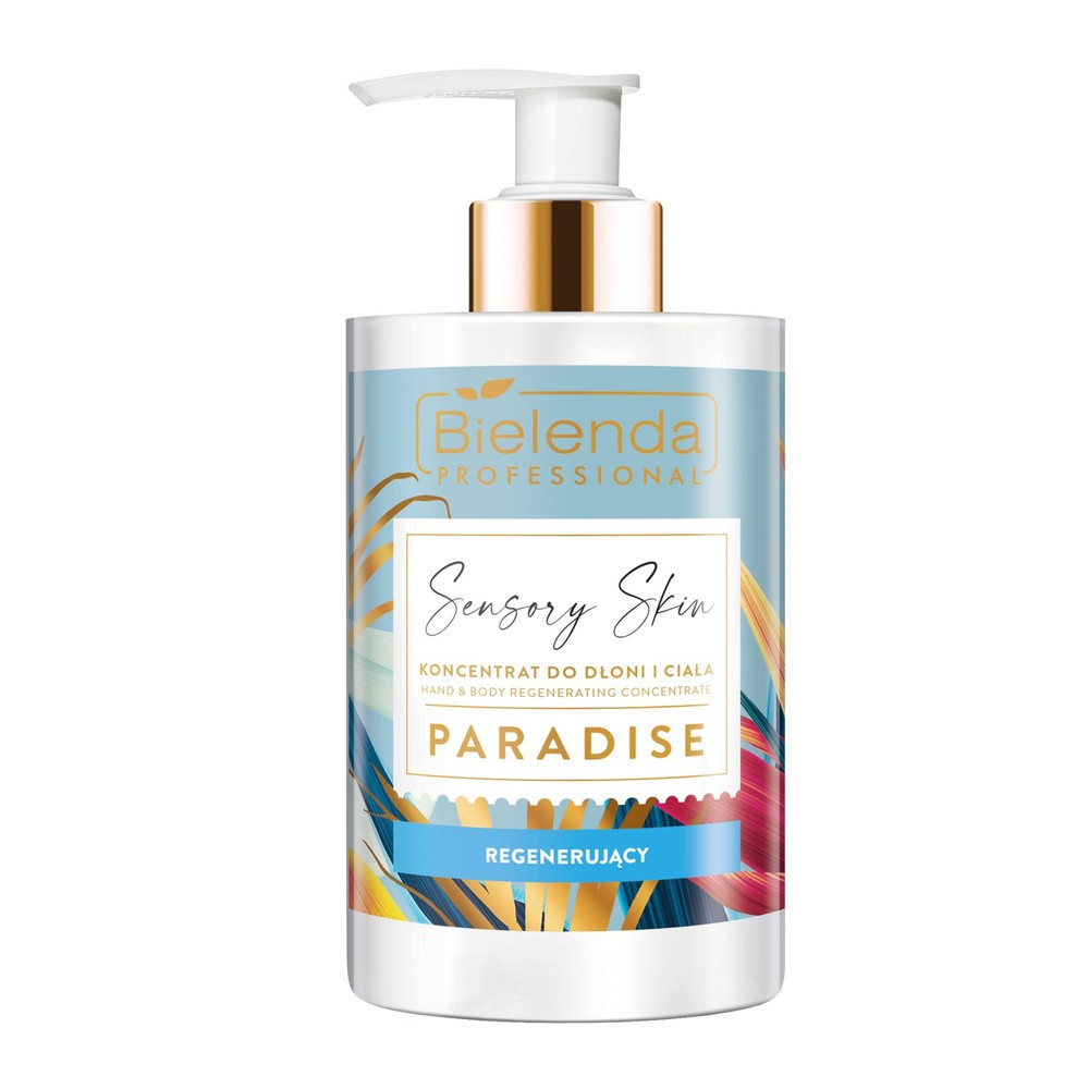 Bielenda Professional Is Sensory Skin, regenerujący Krem do dłoni i ciała, paradise, 300ml