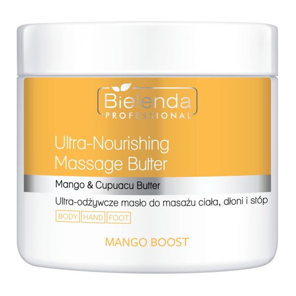 BIELENDA PROFESSIONAL MANGO BOOST ULTRA-ODŻYWCZE MASŁO DO CIAŁA 500ML