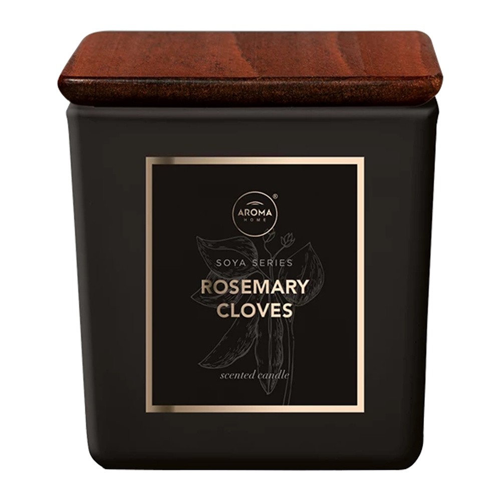 Aroma Home Soya Series sojowa świeca zapachowa Rosemary & Cloves 155 g
