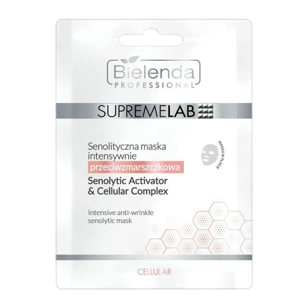 Bielenda Professional Supremelab Cellular - Senolityczna maska intensywnie przeciwzmarszczkowa