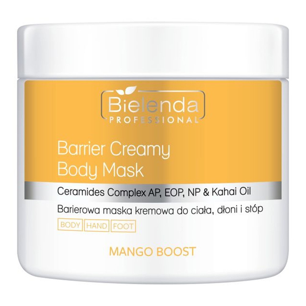 Bielenda Professional Mango Boost Barierowa maska do ciała, dłoni i stóp 600 g
