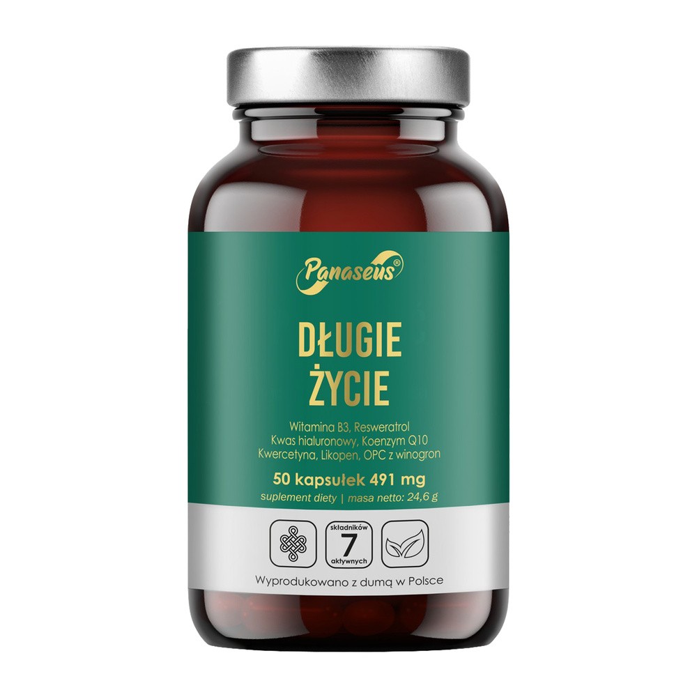 PANASEUS Długie życie (50 kaps.)
