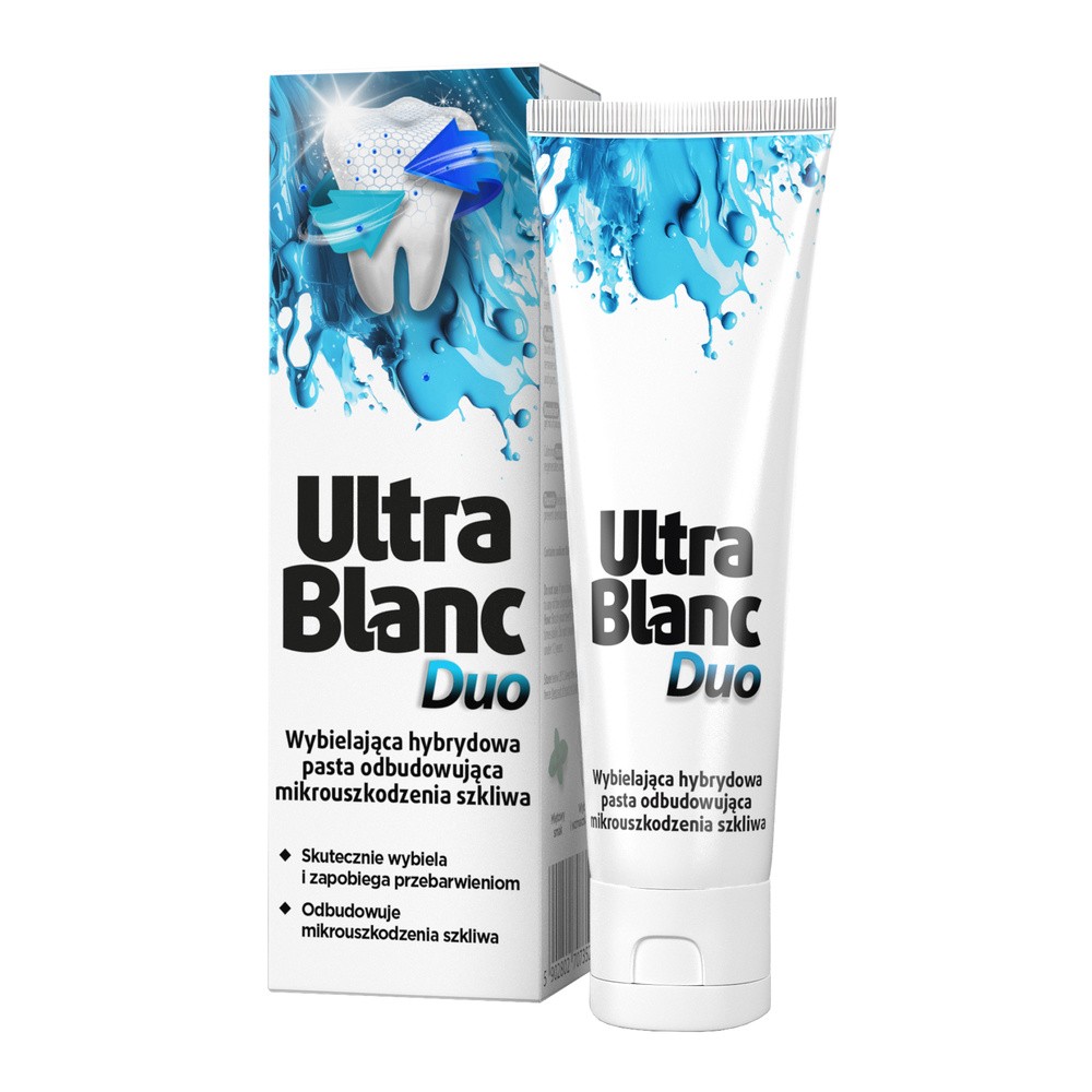AFLOFARM ULTRABLANC DUO WYBIELAJĄCA HYBRYDOWA PASTA DO ZĘBÓW 75ML