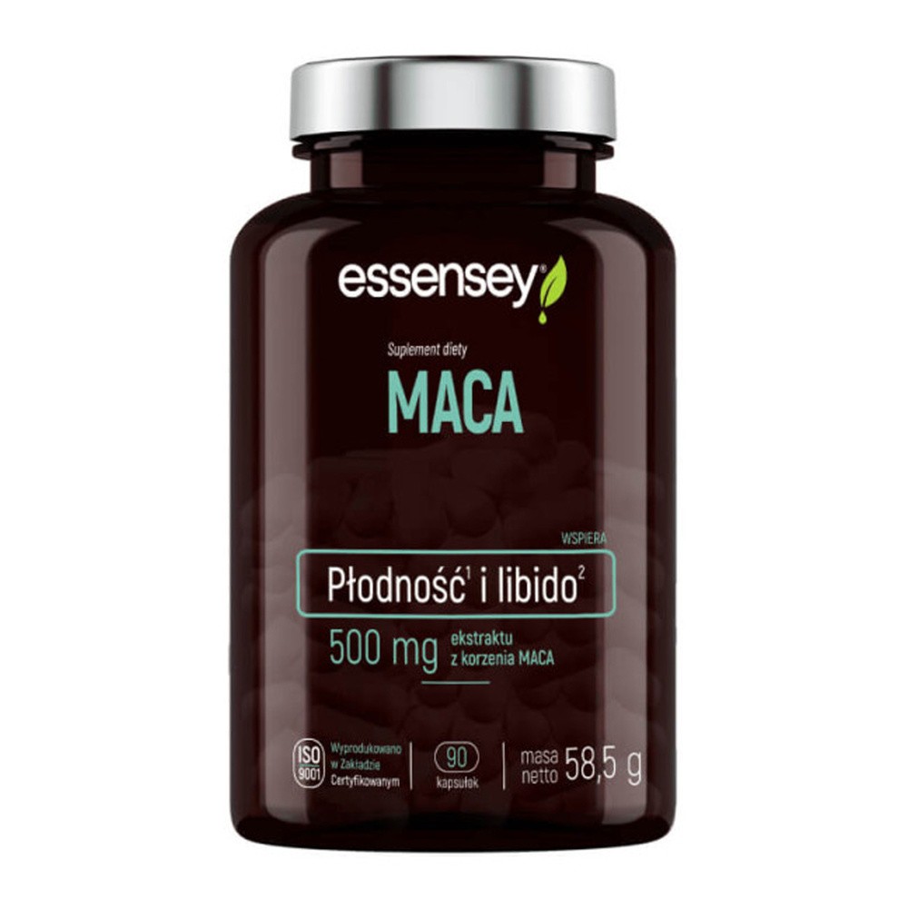 Ekstrakt z korzenia maca Essensey MACA 90 kapsułek (5902114043544)