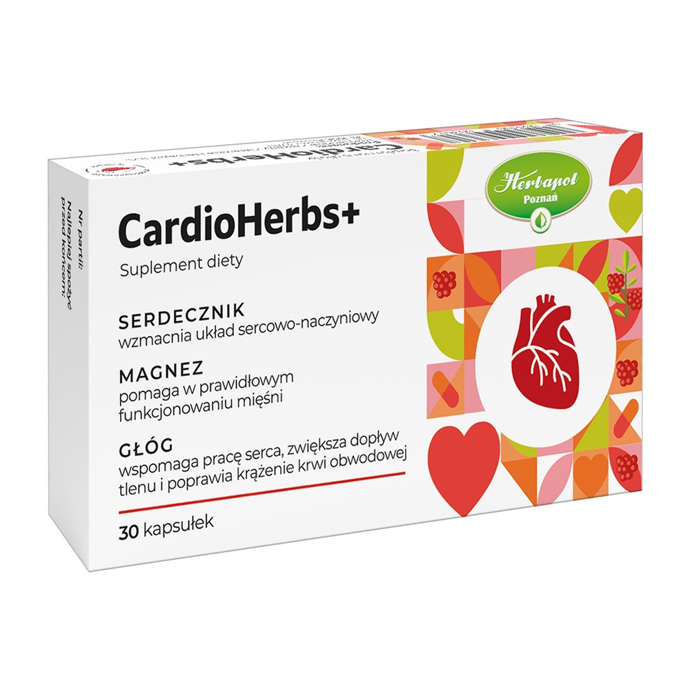 CardioHerbs+, 30 kapsułek